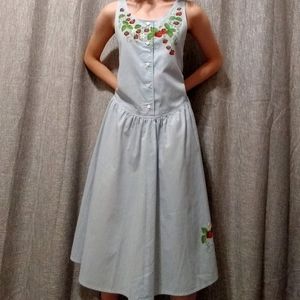 Vintage Strawberry Dress